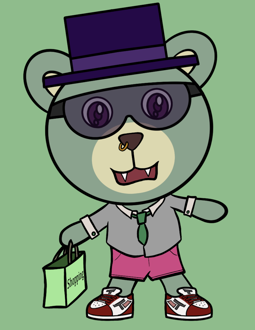 Best Polygon NFT Collection on Opensea - Jolly Teddy Party #3123