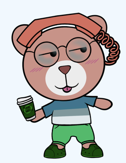 Best Polygon NFT Collection on Opensea - Jolly Teddy Party #3128