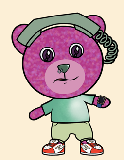 Best Polygon NFT Collection on Opensea - Jolly Teddy Party #3144