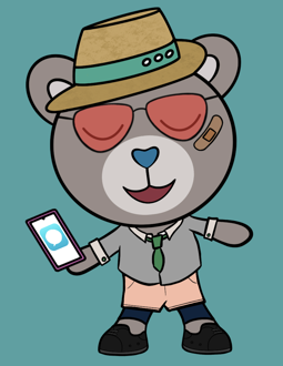 Best Polygon NFT Collection on Opensea - Jolly Teddy Party #3145