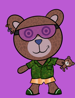 Best Polygon NFT Collection on Opensea - Jolly Teddy Party #3147