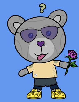 Best Polygon NFT Collection on Opensea - Jolly Teddy Party #3150