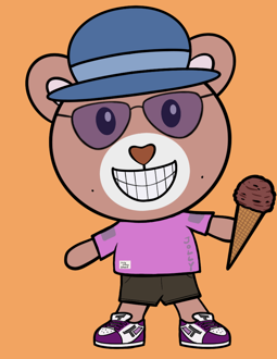 Best Polygon NFT Collection on Opensea - Jolly Teddy Party #3151