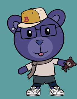 Best Polygon NFT Collection on Opensea - Jolly Teddy Party #3165