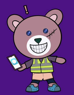 Best Polygon NFT Collection on Opensea - Jolly Teddy Party #3166