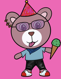 Best Polygon NFT Collection on Opensea - Jolly Teddy Party #3173