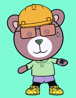 Best Polygon NFT Collection on Opensea - Jolly Teddy Party #3174