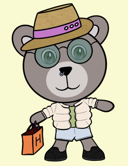 Best Polygon NFT Collection on Opensea - Jolly Teddy Party #3179