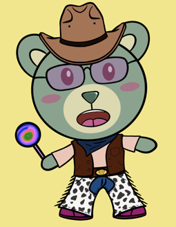 Best Polygon NFT Collection on Opensea - Jolly Teddy Party #3181