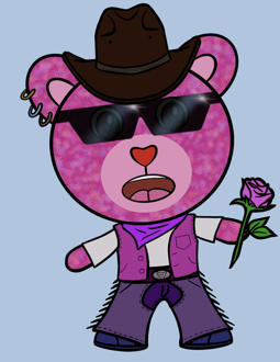 Best Polygon NFT Collection on Opensea - Jolly Teddy Party #3185