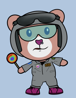 Best Polygon NFT Collection on Opensea - Jolly Teddy Party #3187