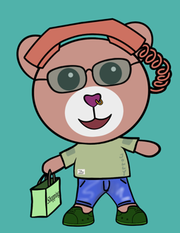 Best Polygon NFT Collection on Opensea - Jolly Teddy Party #3193