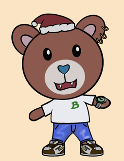 Best Polygon NFT Collection on Opensea - Jolly Teddy Party #3198