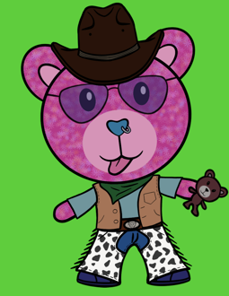 Best Polygon NFT Collection on Opensea - Jolly Teddy Party #3200