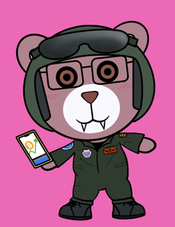 Best Polygon NFT Collection on Opensea - Jolly Teddy Party #3204