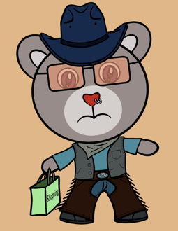 Best Polygon NFT Collection on Opensea - Jolly Teddy Party #3216