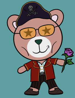 Best Polygon NFT Collection on Opensea - Jolly Teddy Party #3226