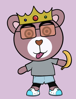 Best Polygon NFT Collection on Opensea - Jolly Teddy Party #3229