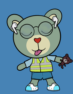 Best Polygon NFT Collection on Opensea - Jolly Teddy Party #3231