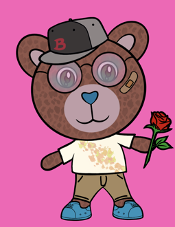 Best Polygon NFT Collection on Opensea - Jolly Teddy Party #3234