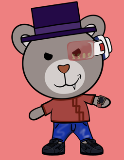 Best Polygon NFT Collection on Opensea - Jolly Teddy Party #3240