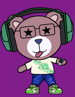 Best Polygon NFT Collection on Opensea - Jolly Teddy Party #3245