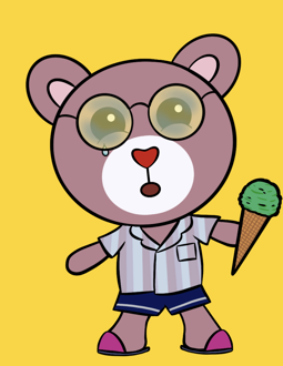 Best Polygon NFT Collection on Opensea - Jolly Teddy Party #3248