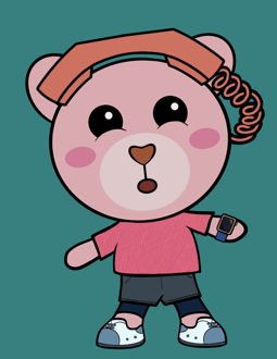 Best Polygon NFT Collection on Opensea - Jolly Teddy Party #326