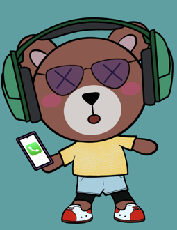 Best Polygon NFT Collection on Opensea - Jolly Teddy Party #3261