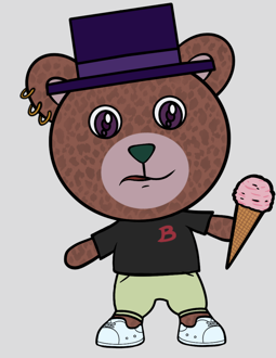 Best Polygon NFT Collection on Opensea - Jolly Teddy Party #3265