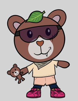 Best Polygon NFT Collection on Opensea - Jolly Teddy Party #3270