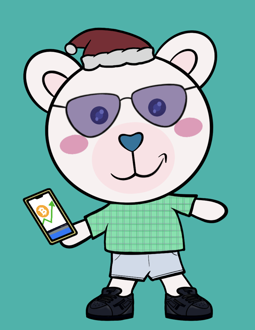 Best Polygon NFT Collection on Opensea - Jolly Teddy Party #3273