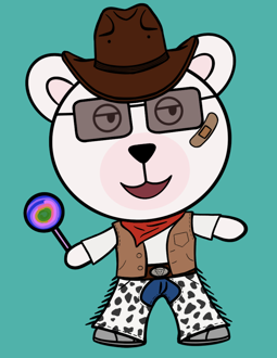 Best Polygon NFT Collection on Opensea - Jolly Teddy Party #3279