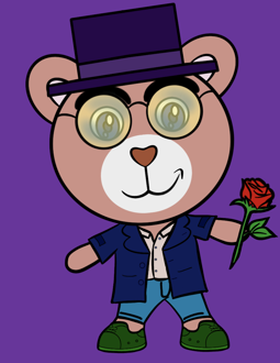 Best Polygon NFT Collection on Opensea - Jolly Teddy Party #3285