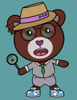 Best Polygon NFT Collection on Opensea - Jolly Teddy Party #3292