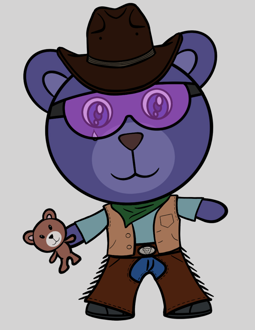 Best Polygon NFT Collection on Opensea - Jolly Teddy Party #3298