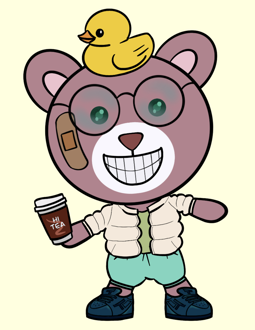 Best Polygon NFT Collection on Opensea - Jolly Teddy Party #33