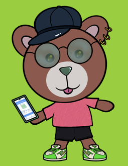 Best Polygon NFT Collection on Opensea - Jolly Teddy Party #3404