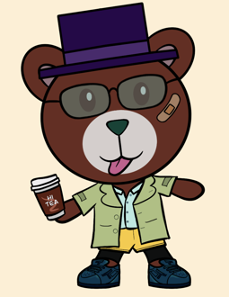 Best Polygon NFT Collection on Opensea - Jolly Teddy Party #3418