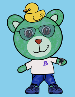 Best Polygon NFT Collection on Opensea - Jolly Teddy Party #343