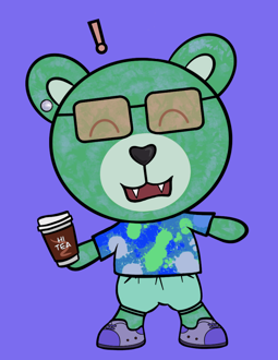 Best Polygon NFT Collection on Opensea - Jolly Teddy Party #3437
