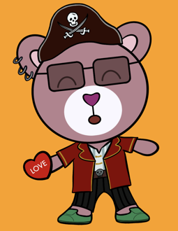 Best Polygon NFT Collection on Opensea - Jolly Teddy Party #3440