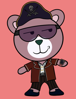 Best Polygon NFT Collection on Opensea - Jolly Teddy Party #3441