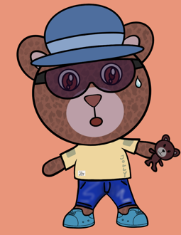 Best Polygon NFT Collection on Opensea - Jolly Teddy Party #3448