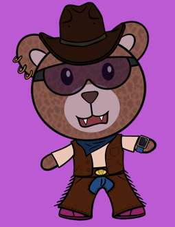Best Polygon NFT Collection on Opensea - Jolly Teddy Party #3452