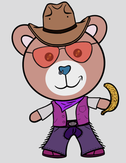Best Polygon NFT Collection on Opensea - Jolly Teddy Party #3453