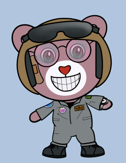 Best Polygon NFT Collection on Opensea - Jolly Teddy Party #3463