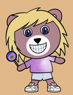 Best Polygon NFT Collection on Opensea - Jolly Teddy Party #3464