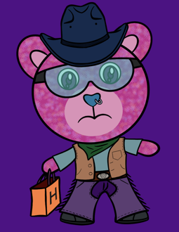 Best Polygon NFT Collection on Opensea - Jolly Teddy Party #3466