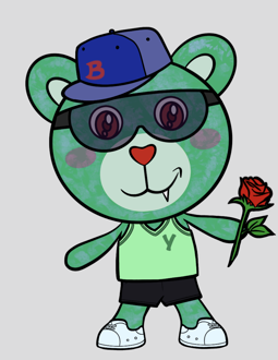 Best Polygon NFT Collection on Opensea - Jolly Teddy Party #3474